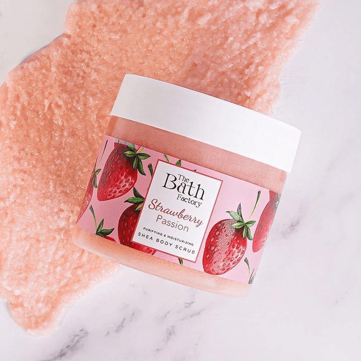 Produktbild The Bath Factory Erdbeer Körperpeeling 300gr