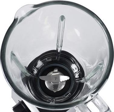 Actual product image Camry Blender CR 4077 Tabletop, 500 W, Jar material Glass, Jar capacity 1.5 L, Ice crushing, Black / (EU plug, 500 W)