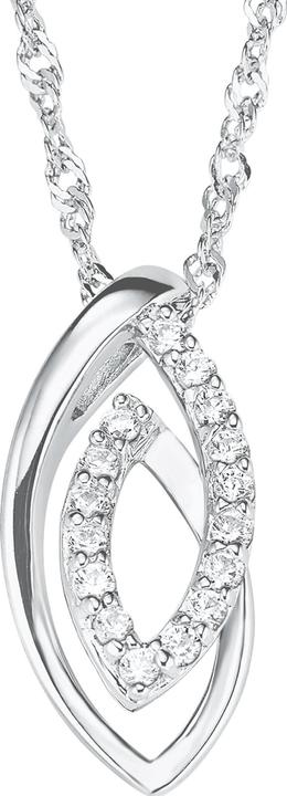 Amor Halskette (Silber, Zirkonia)