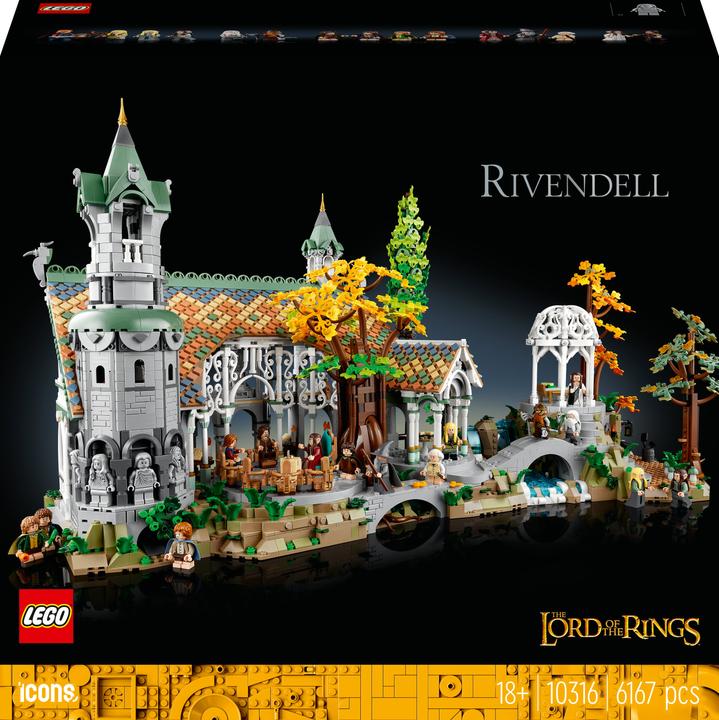 LEGO Lord of the Rings - The Lord of the Rings: Rivendell (10316, LEGO Lord of the Rings, LEGO Zeldzame Sets)