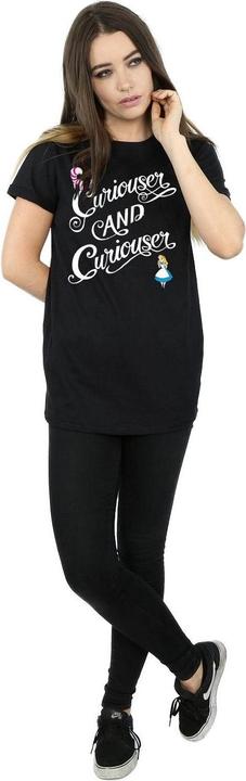 Immagine prodotto Disney Alice In Wonderland Curiouser Maglietta Ampia Donna (XXL)