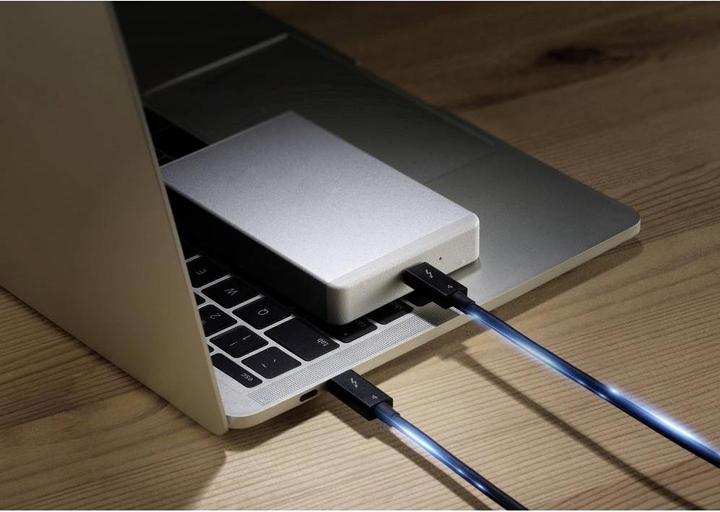 Actual product image Renkforce Thunderbolt™ cable Thunderbolt™ 4 Thunderbolt™ (USB-C®) connector, Thund (0.80 m, USB 4.0)