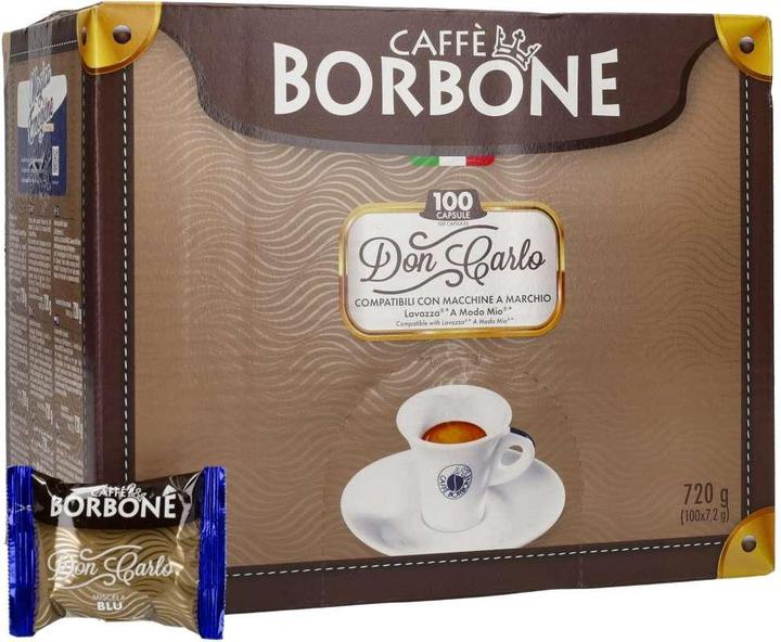 Actual product image Caffè Borbone Borbone Don Carlo Miscela Blu (100 x Port.)