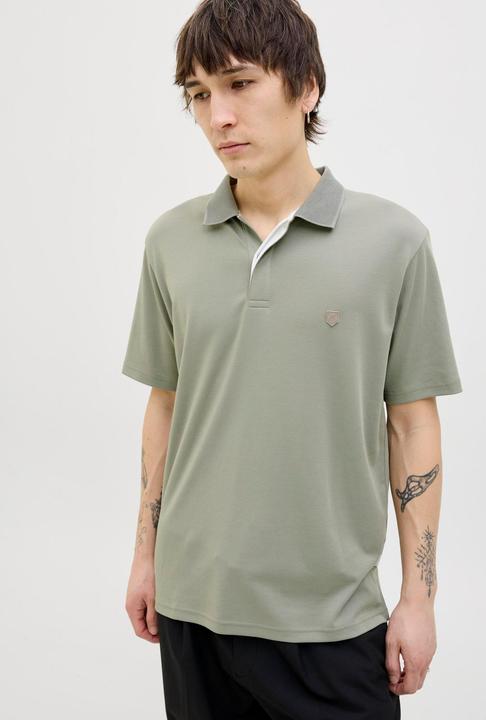 Immagine prodotto Jack & Jones Polo con colletto monocolore Poloshirt (S)