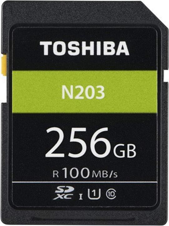 Produktbild Toshiba Exceria SDXC-Speicherkarte N203, 256 GB, Class 10 / UHS U1 (256 GB, SDXC, U1, UHS-I)