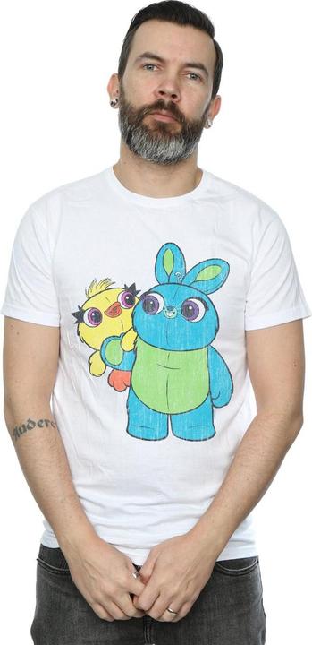 Produktbild Disney Toy Story 4 Ducky And Bunny Distressed Pose TShirt (S)