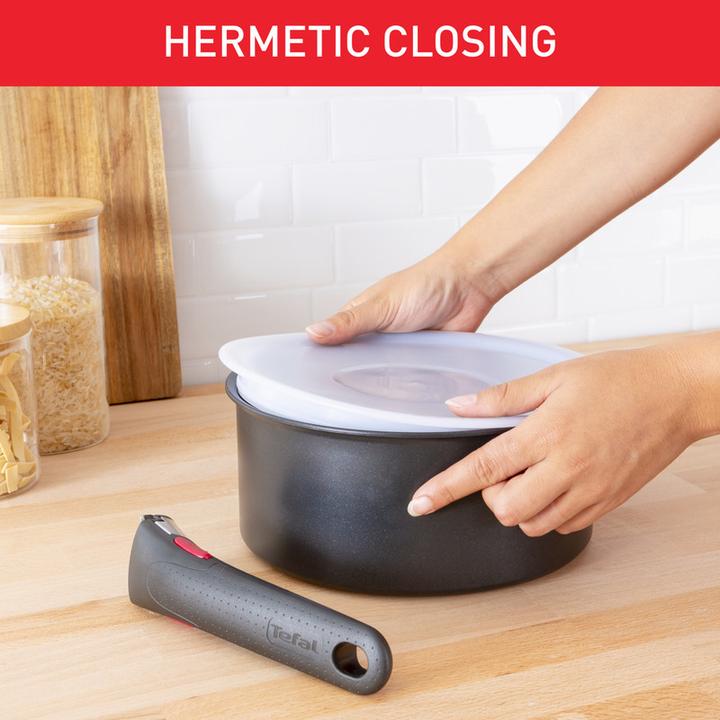 Image du produit Tefal Ingenio G6 Set de couvercles en plastique 16/18/20cm (20 cm, Matières plastiques)