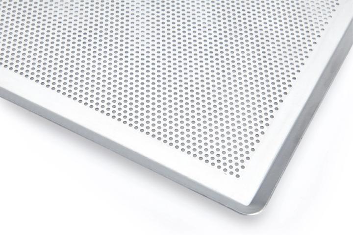 Actual product image de Buyer Perforated stainless steel rectangular