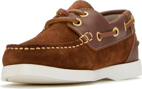 Actual product image La Redoute Collections Leather boat shoes (28)