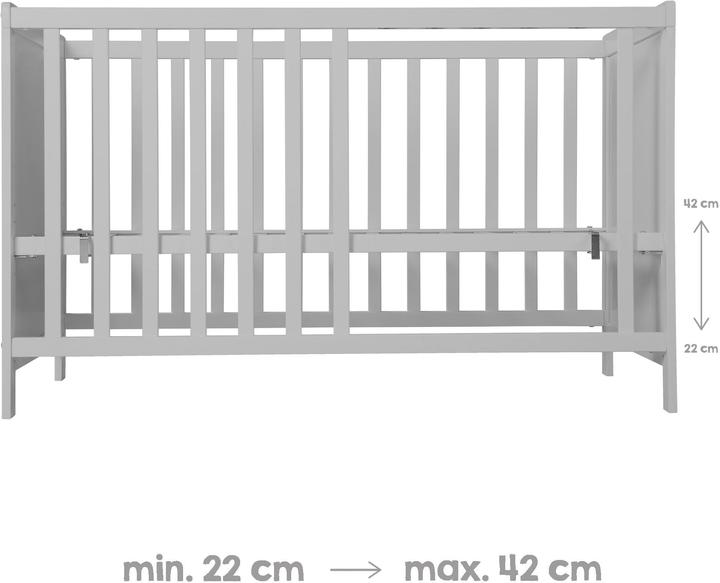 Immagine prodotto Roba Set da camera per bambini Hamburg (Fasciatoio, Culla)