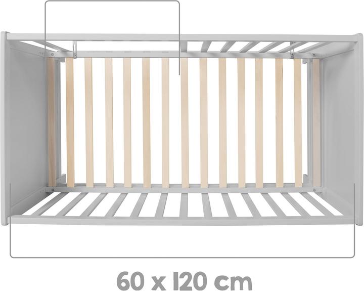 Immagine prodotto Roba Set da camera per bambini Hamburg (Fasciatoio, Culla)