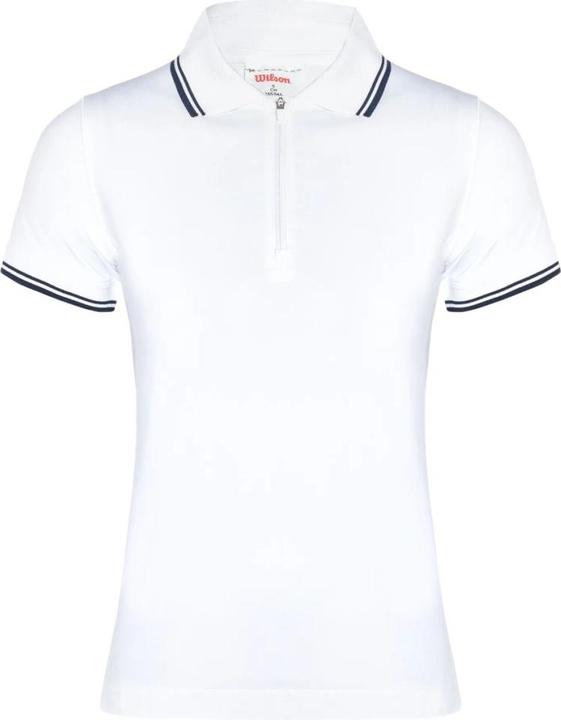 Wilson Team Polo Damen Weiss