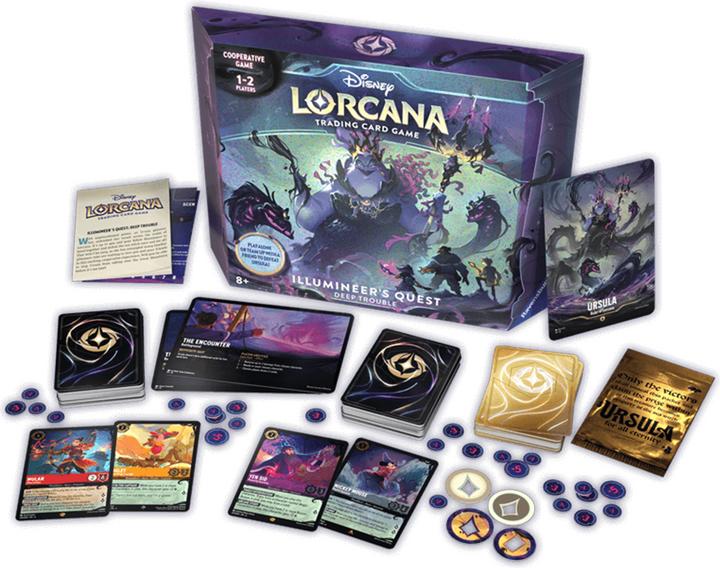 Image du produit Disney Lorcana Trading Card Game : Set 4 - Coffret cadeau spécial (Anglais, Pack de boosters)
