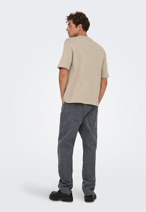 Produktbild Only & Sons Onsgivo Reg 12 Ss Crew Knit Noos (L)