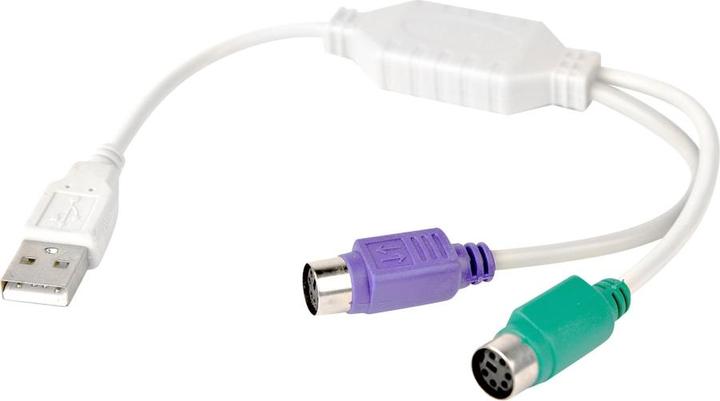 Immagine prodotto Gembird Adattatore tastiera/mouse UAPS12 (0.30 m, USB 1.1)