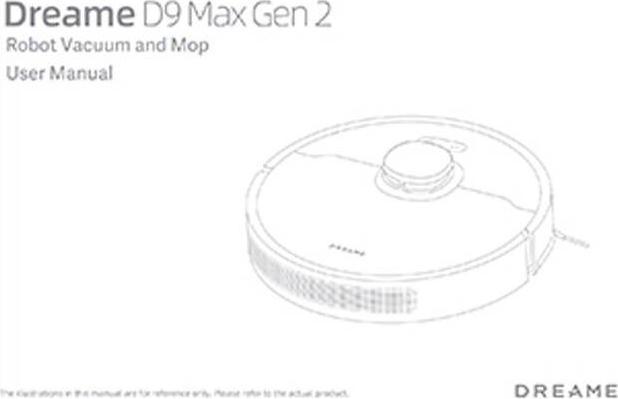 Actual product image Dreame D9 Max Gen2 (Vacuum mopping robot)