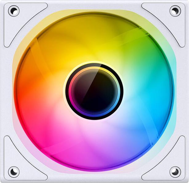 Image du produit Jonsbo ZK-120W Ventilateur 3en1- A-RGB, blanc (120 mm, 3 x)