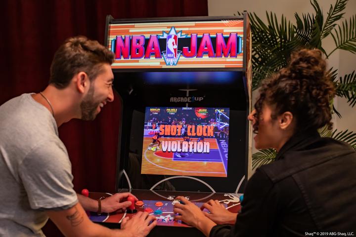 Actual product image Arcade1Up NBA Jam Shaq XL