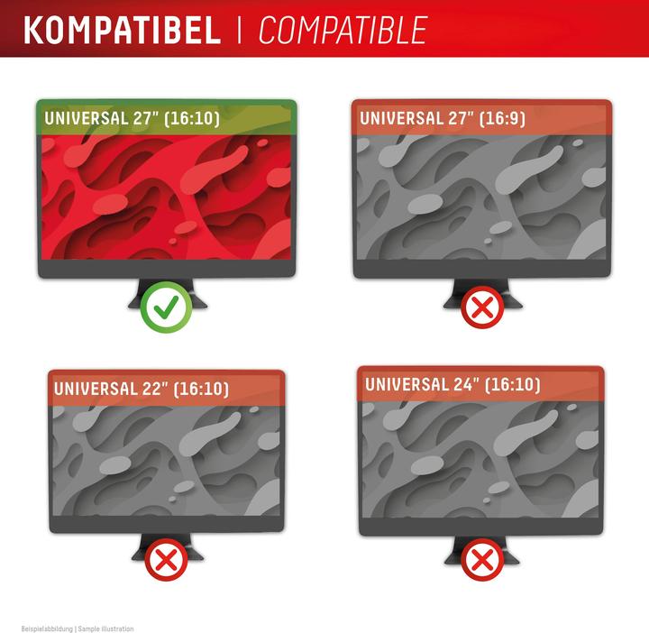 Actual product image Displex Privacy Safe, Desktop Monitor Blickschutzfilter (27", 16 : 10)