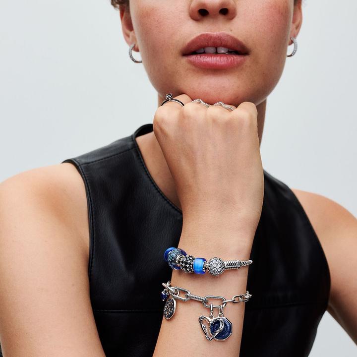Immagine prodotto Pandora ME Anello cuore chakra nero (48, 925 Argento)