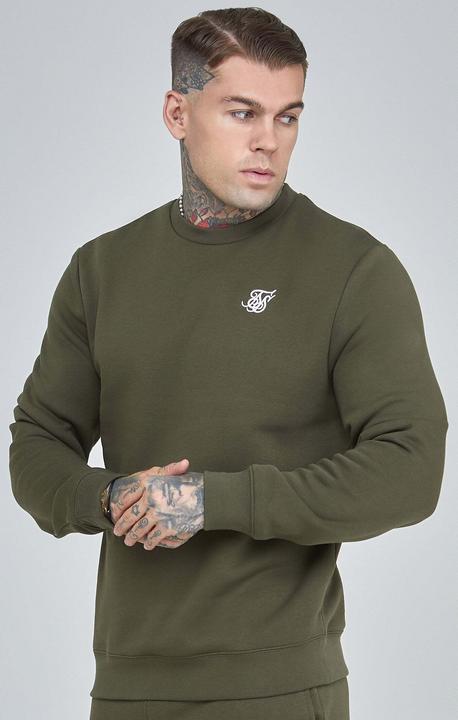 Produktbild Siksilk Sweatshirts Khaki Essential Sweatshirt (S)