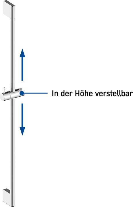 Produktbild Duravit Brausestange 900mm chrom