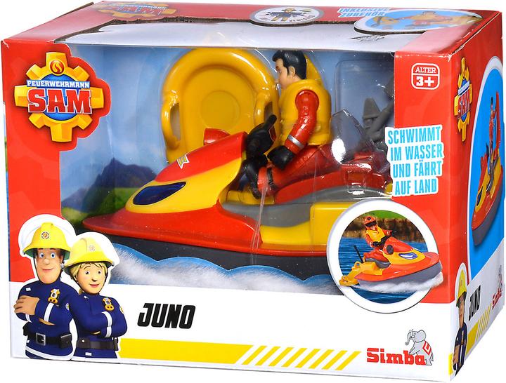 Produktbild Simba Feuerwehrmann Sam Juno Jetski mit Figur