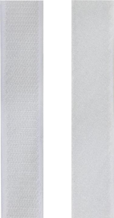 Actual product image LogiLink Self-adhesive Velcro tape set, white, 25 mm wide, roll, 5 m (25 mm)
