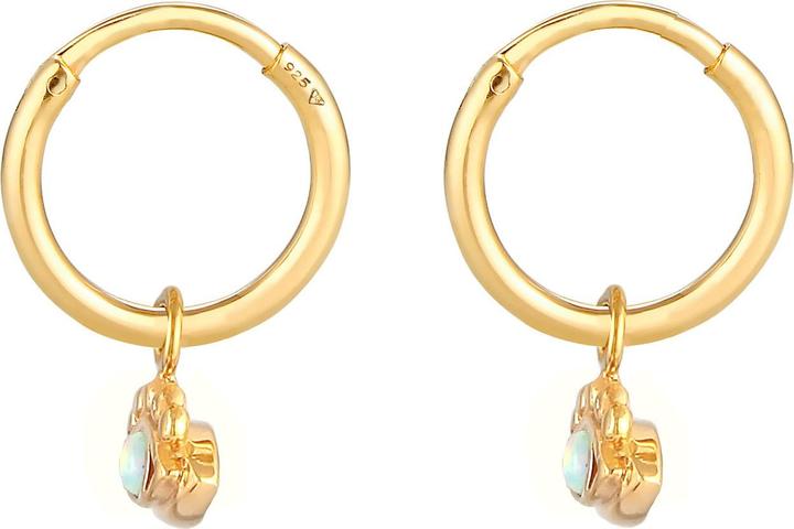 Immagine prodotto Elli Occhio malvagio (Argento 925 placcato oro, Sintetico Opale)