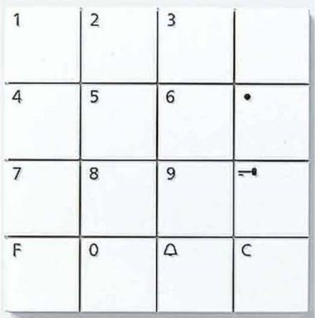 Produktbild Siedle Codeschloss