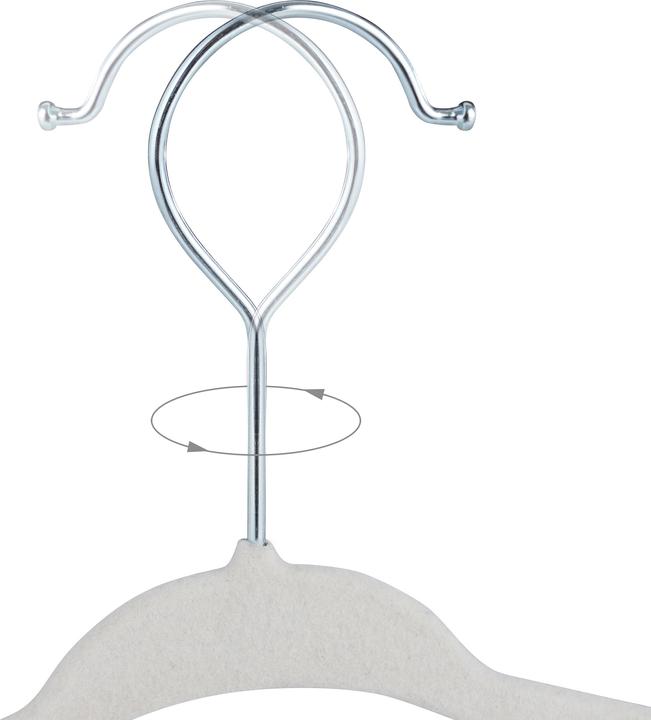 Image du produit Relaxdays Velvet Coat Hangers pour les enfants (30 x)