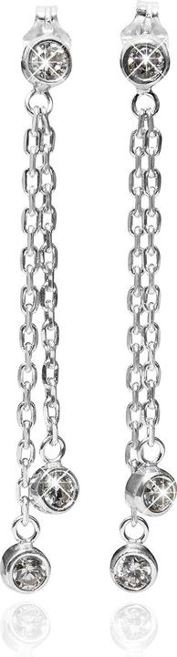 Actual product image Leyda Stud Earrings Zirconia (Silver 925, Synthetic stone)