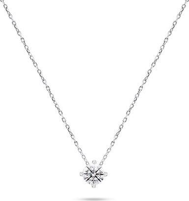 Actual product image Brilio Silver - Minimalist silver necklace with zircon NCL73W