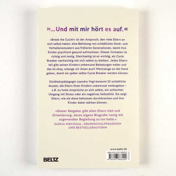 Produktbild Cycle Breaker: Für mein Kind mache ich es anders (Deutsch, Leandra Vogt, Saskia Niechzial, 2025)