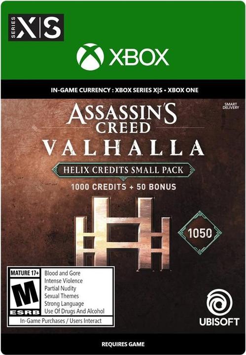 Produktbild Microsoft Assassins Creed Valhalla: kleines Paket Helix-Credits (1050 CHF)
