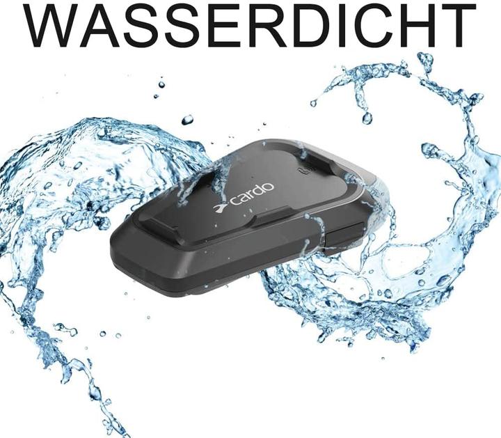 Actual product image Cardo Spirit Motorcycle Bluetooth Communication System