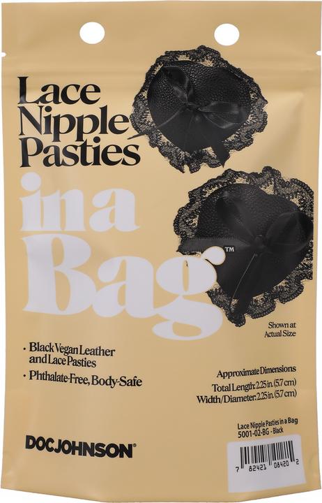 Immagine prodotto Doc Johnson Lace Nipple Pasties - Black