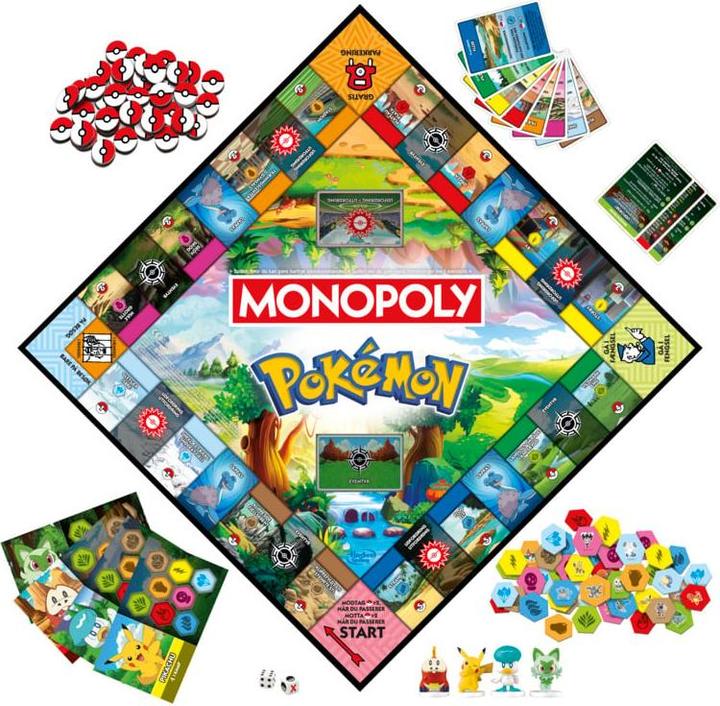 Produktbild Pokémon - Monopoly (Matador) (DK/NO) (G0716) (Deutsch)