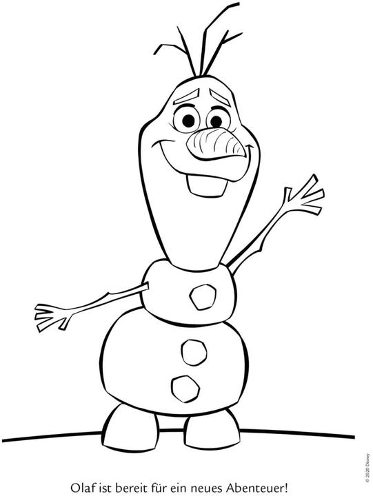 Actual product image Disney Ice Queen: Colouring Fun with Olaf