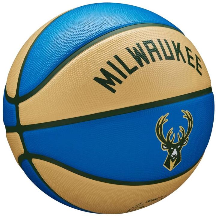 Image du produit Wilson NBA Team City Edition Milwaukee Bucks Basketball