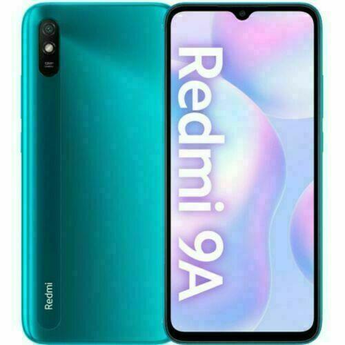 Actual product image Xiaomi Redmi 9A (32 GB, Peacock Green, 6.53", Hybrid Dual SIM, 13 Mpx, 4G)