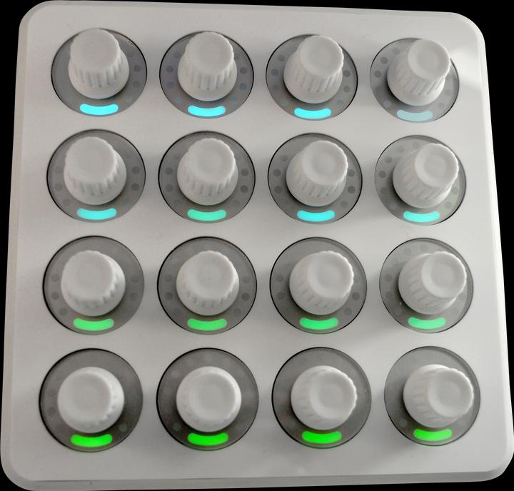 Image du produit DJTechTools Midi Fighter Twister Blanc (Contrôleur)