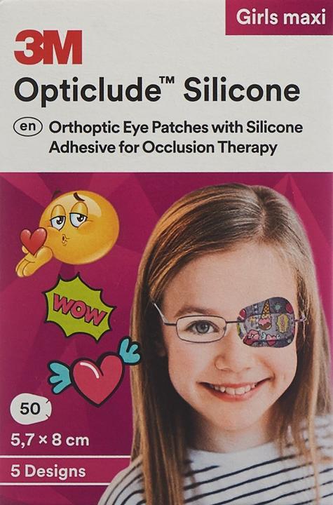 Image du produit 3M Silicone Augenverband 5.7x8cm Maxi Girls (50 x)