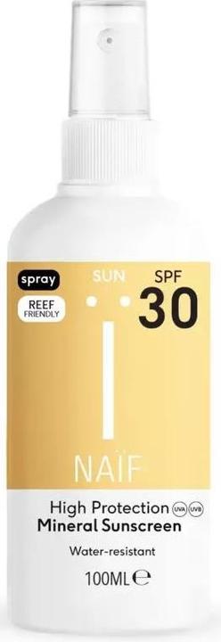 Actual product image Naïf Adult Sun Spray (Sun spray, SPF 30, 100 ml, 133 g)