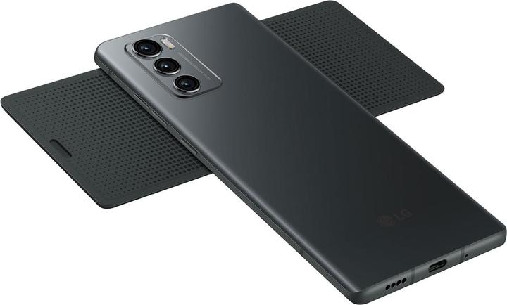 Produktbild LG Wing (128 GB, Aurora Gray, 6.80", Hybrid Dual SIM, 64 Mpx, 5G)