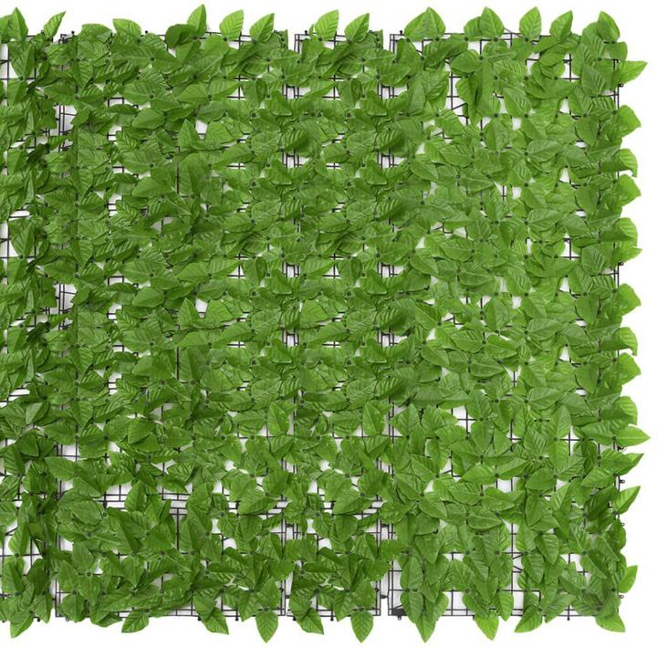 Actual product image VidaXL Balcony privacy screen with leaves (150 cm)