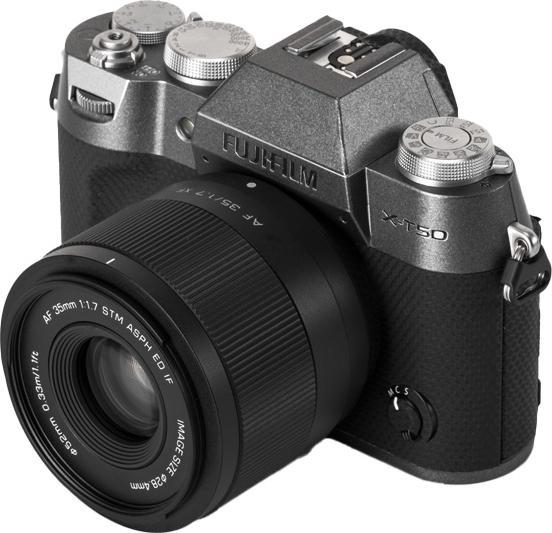 Actual product image Viltrox AF 35 mm F/1.7 Fuji XF (Fujifilm Fujinon XF, Fujifilm X, APS-C / DX)