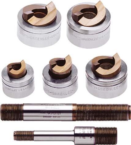 Actual product image Klauke KLA 76680 Complete set ISO 16-40 incl tension bolt KST case