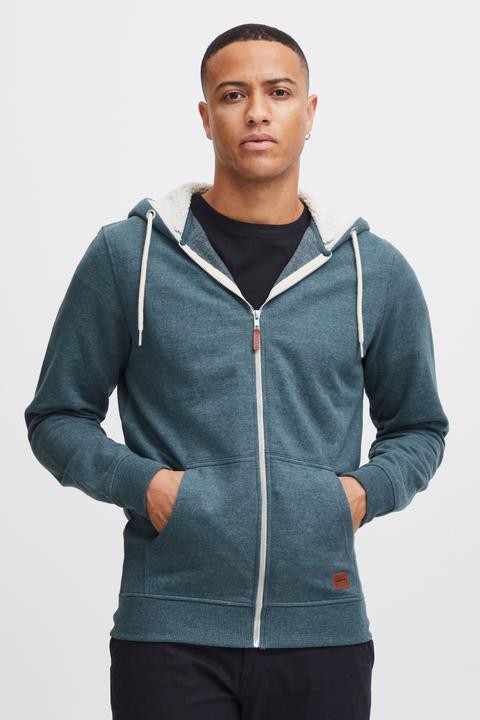 Image du produit Blend Hulker Teddy Veste En Sweat Avec Peau De Mouton Zippé Sweat-Shirt Pour Homme À CapucheDoublure (L)
