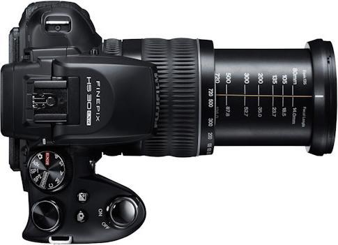Produktbild Fujifilm FinePix HS30 EXR, 16MP, 30x Zoom, FullHD, Schwarz (1/2")
